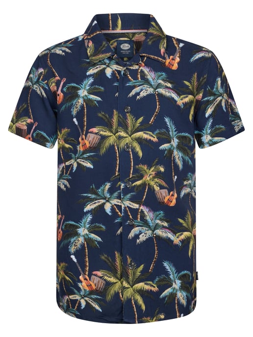 Petrol Industries - Jongens Botanical Overhemd Mojave - Blauw - Image 1