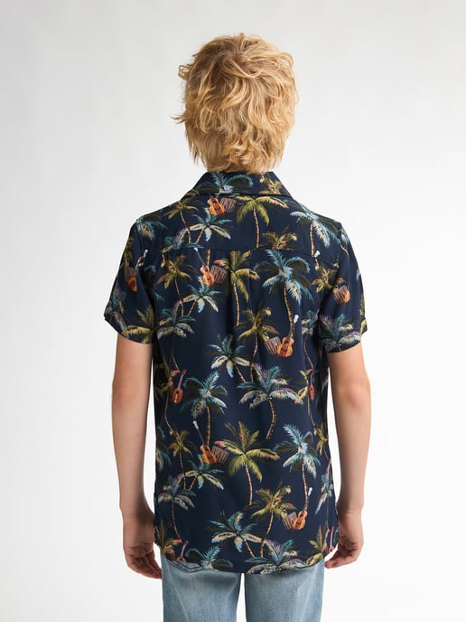 Petrol Industries - Jongens Botanical Overhemd Mojave - Blauw - Image 4