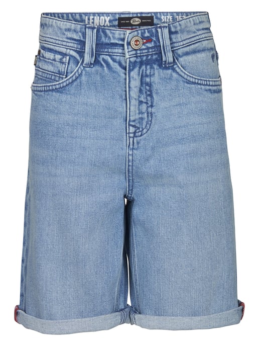 Petrol Industries - Jongens Lenox Loose Fit Denim Short Papaya - Blauw - Image 2