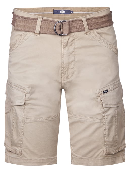 Petrol Industries - Cargo Shorts with Belt Seasalt Men - Brown - Image 1