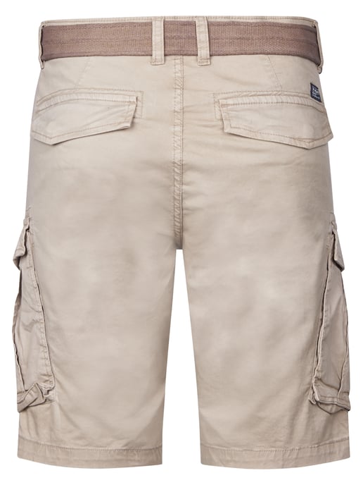 Petrol Industries - Heren Cargo Short met Riem Seasalt - Bruin - Image 2
