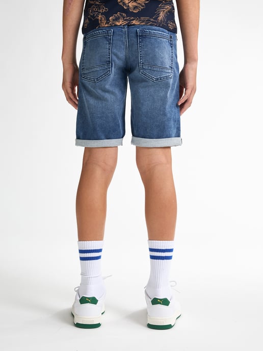 Petrol Industries - Jongens Jackson Stretch Denim Short Valencia - Blauw - Image 4