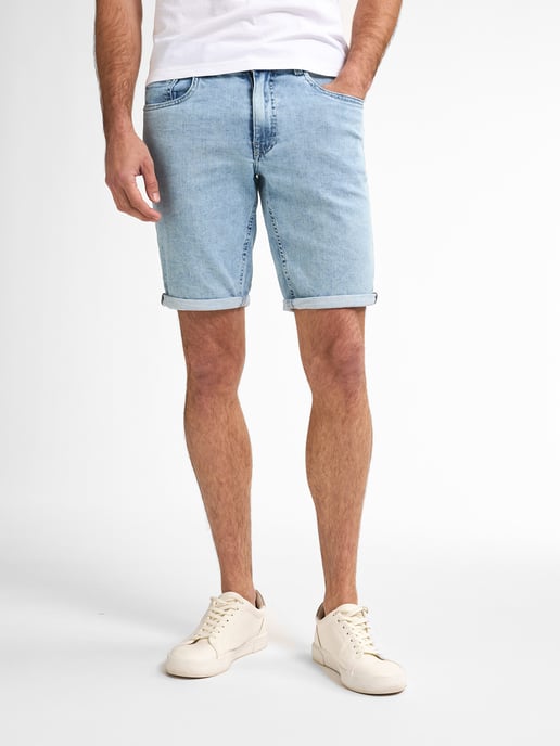 Petrol Industries - Bassano Denim Shorts Tropicana Men - Blue - Image 1