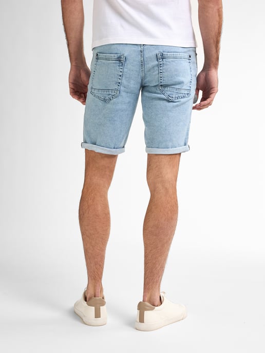 Petrol Industries - Bassano Denim Shorts Tropicana Men - Blue - Image 4