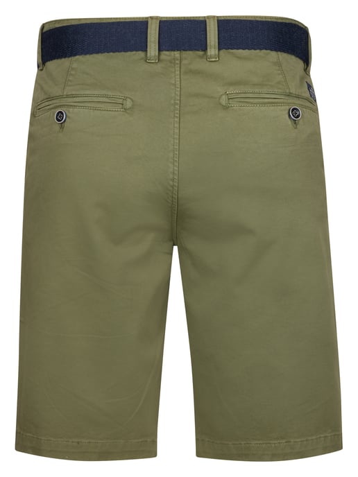 Petrol Industries - Heren Chino Short met Riem Breezeview - Groen - Image 2