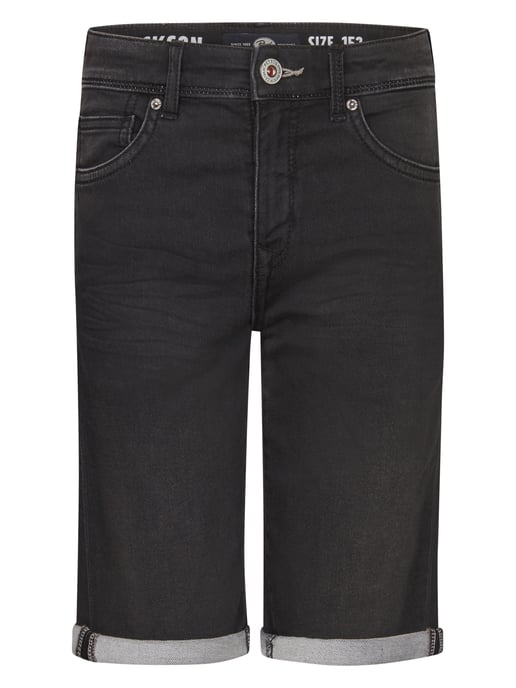 Petrol Industries - Jongens Jackson Stretch Denim Short Valencia - Zwart - Image 2