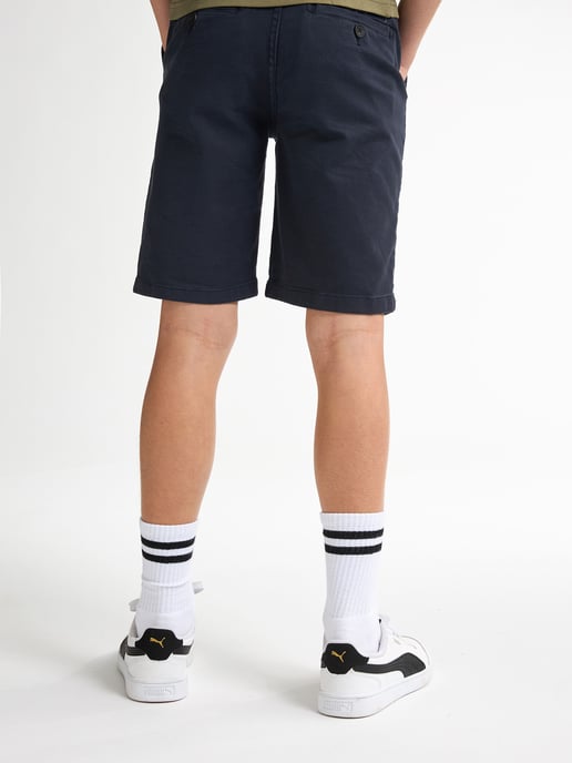Petrol Industries - Jongens Chino Short met Trekkoord Marco - Blauw - Image 4