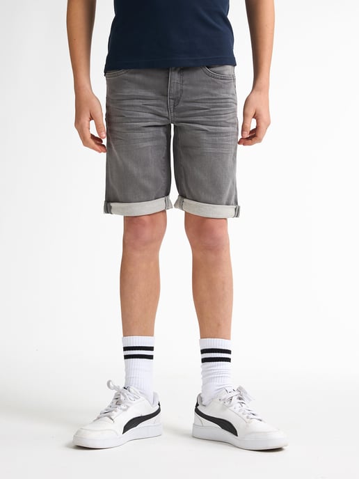 Petrol Industries - Jongens Jackson Stretch Denim Short Valencia - Grijs - Image 3