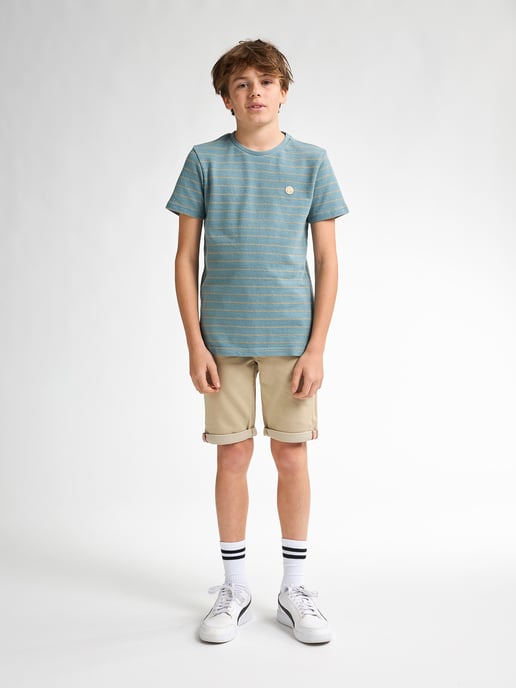 Petrol Industries - Jongens Jackson Gekleurde Denim Short Nautica - Bruin - Image 5
