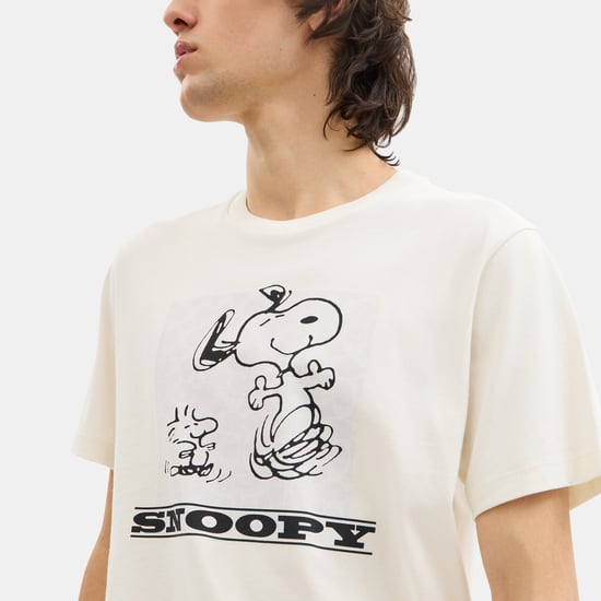 Snoopy Signature Square T-Shirt - Image 4