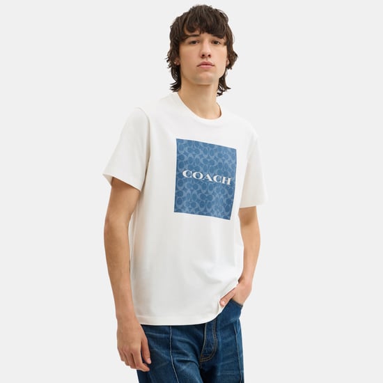 Denim Signature Square T-Shirt - Image 2