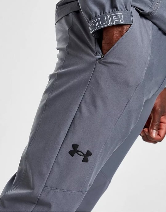 Under Armour Mens Storm Vanish Track Pants Grey - Image 2