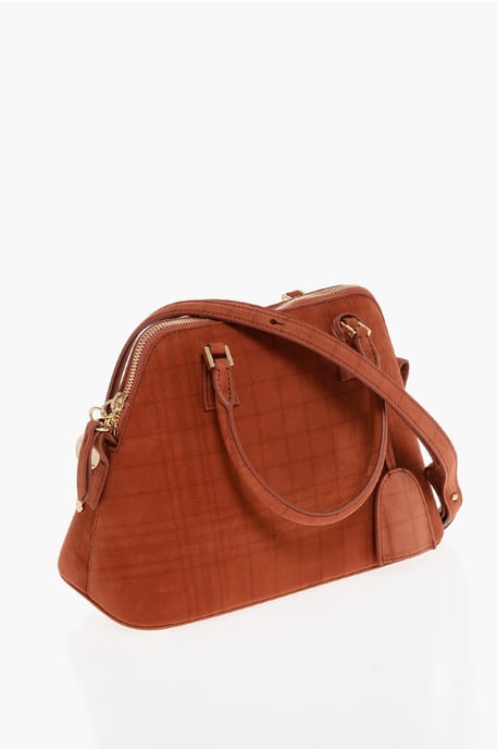 MM11 Recycled Suede 5AC Bag in Red - Image 3