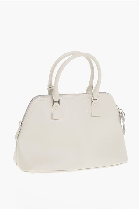 MM11 Läder 5AC Toteväska med Avtagbar Axelrem i Beige - Image 2