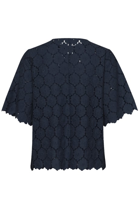 Blouse with short sleeve Loose fit - Image 5