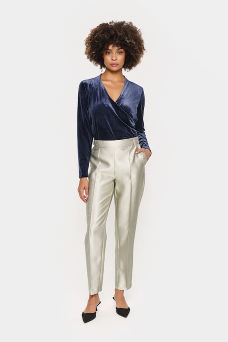 Blouse with long sleeve Fitted - Image 1
