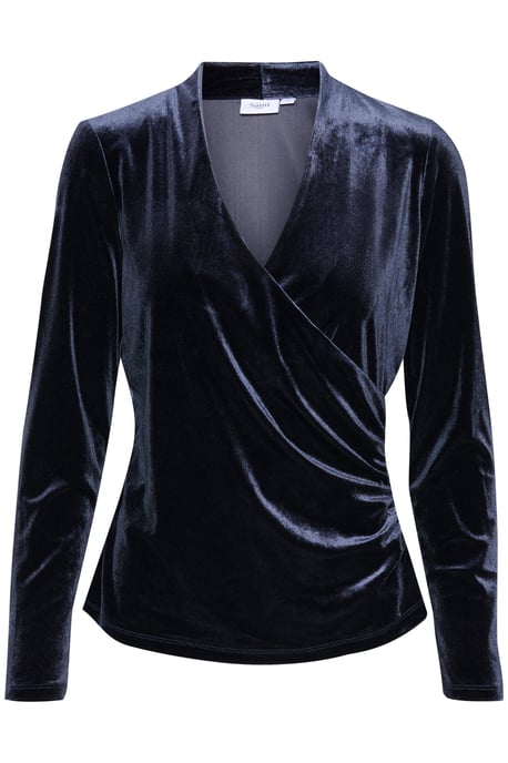 Blouse with long sleeve Fitted - Image 4