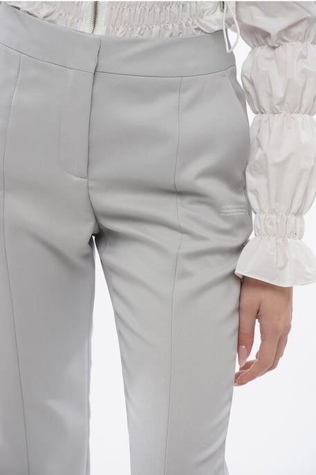 Split Ankle CORPORATE TECH Pants in Gray - Image 2