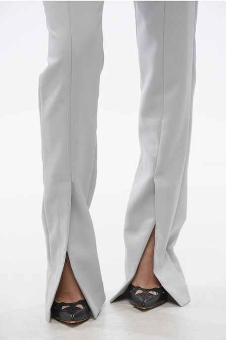 Split Ankle CORPORATE TECH Pants in Gray - Image 3
