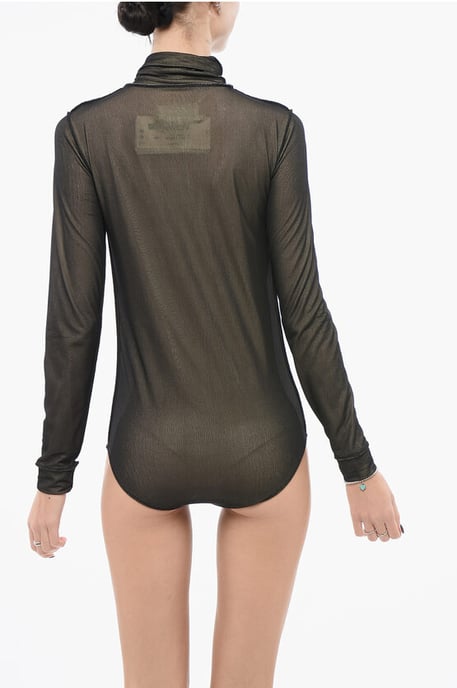 MM3 Viskos Bodysuit i Brunt - Image 2