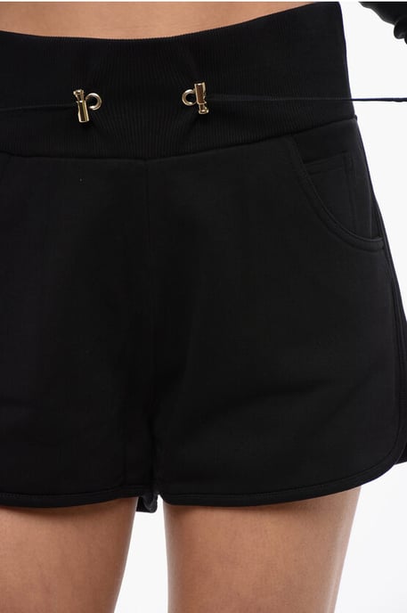 Jersey Multipocket Shorts with Logo Print - Image 3