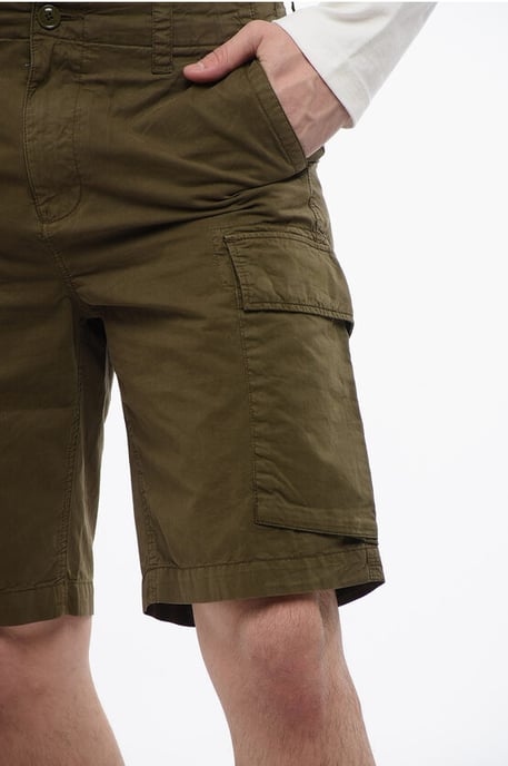 Cargo Shorts in Green - Image 3
