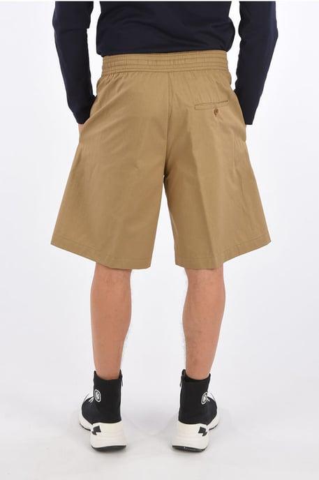 Drawstring CITY Shorts in Beige - Image 2