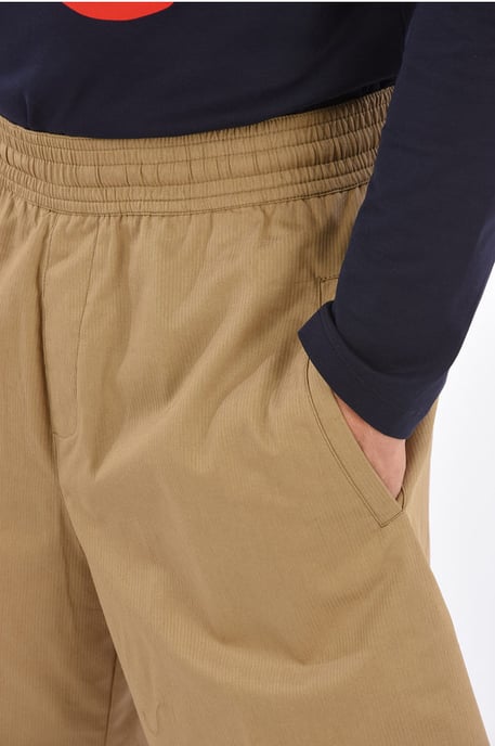 Drawstring CITY Shorts in Beige - Image 3