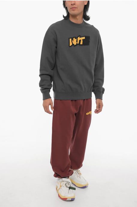 SÄSONGSGRÅTT Slim fit-tröja med rund hals och kontrasterande detaljer - Image 4