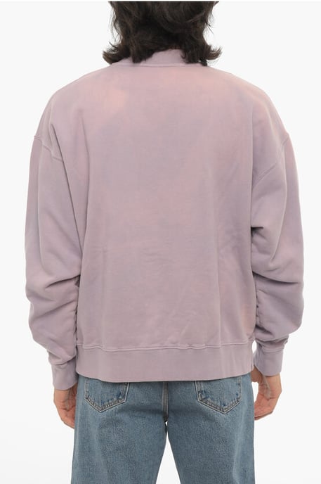 Soli Color LAUNDRY Crew-neck Sweatshirt in Violet - Image 2