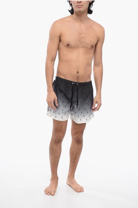 SCREEN PRINT ALL-OVER BOLT SWIM SHORTS - Image 4