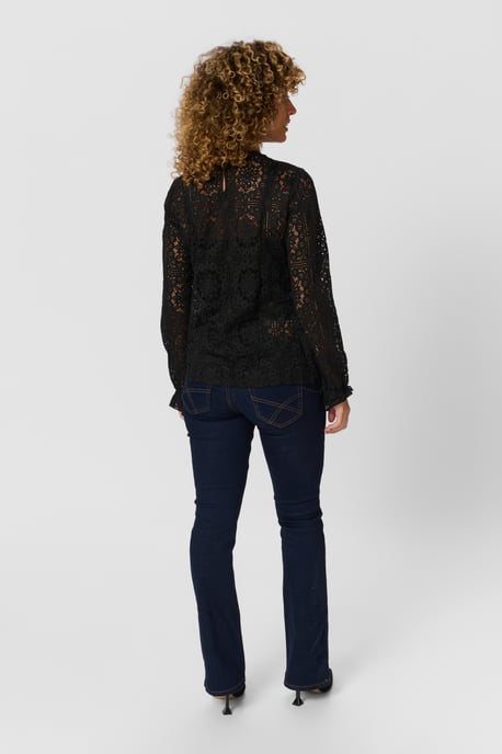 Blouse with long sleeve Regular fit - Image 3