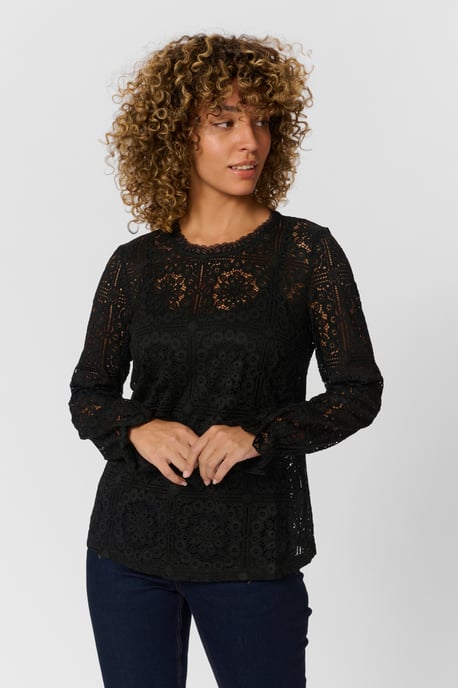 Blouse with long sleeve Regular fit - Image 5
