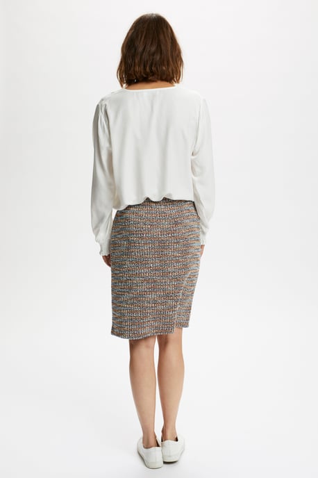 Blouse with long sleeve Straight fit - Image 3
