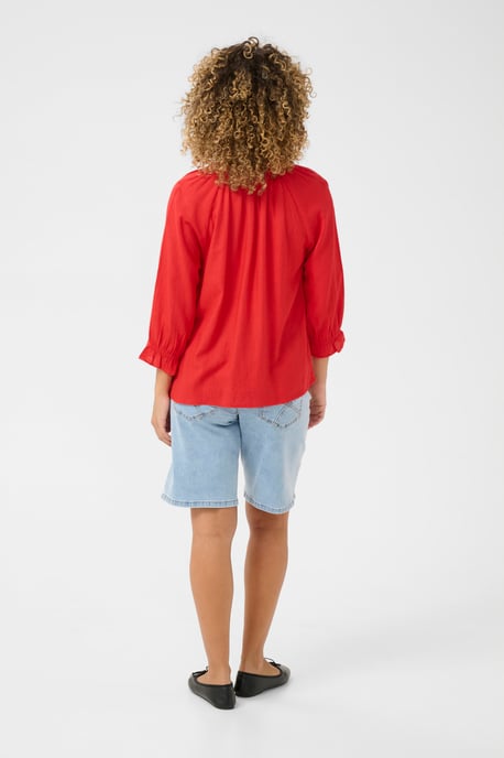 Blouse with long sleeve Regular fit - Image 2