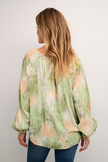 Blouse with long sleeve Regular fit - Image 3