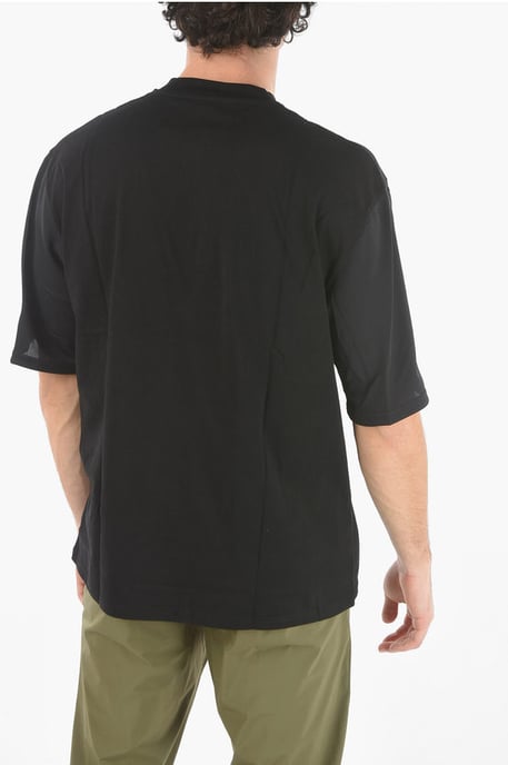 Kontrasterande Band MUSIC BOLT VARSITY T-shirt i svart - Image 2