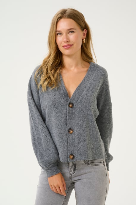 Knitted cardigan Straight fit - Image 3