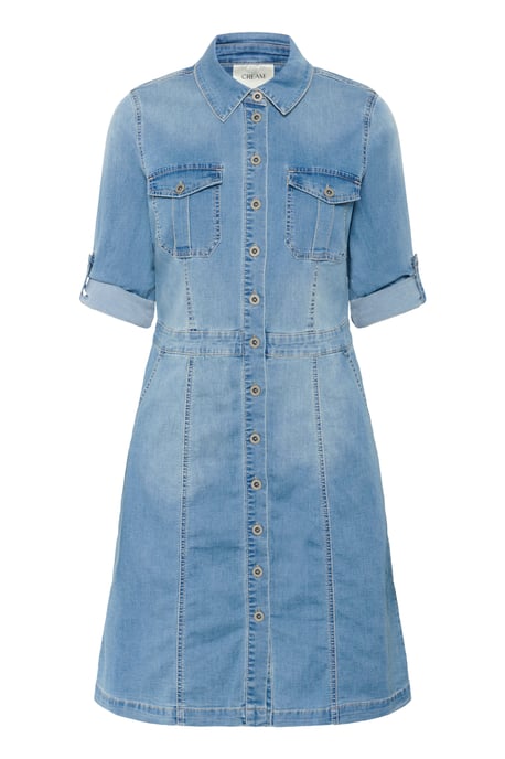 Denim dress Feminine Silhouette - Image 4