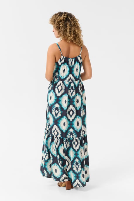 Jurk A-shape blue multi - Image 3