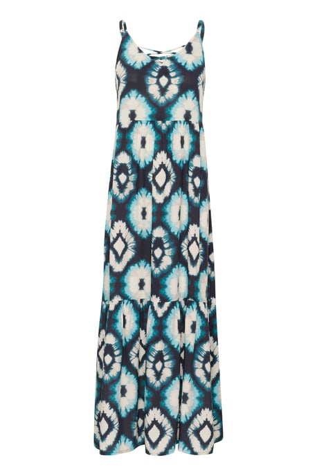Jurk A-shape blue multi - Image 4