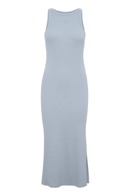 Jersey jurk Slim fit blue - Image 5
