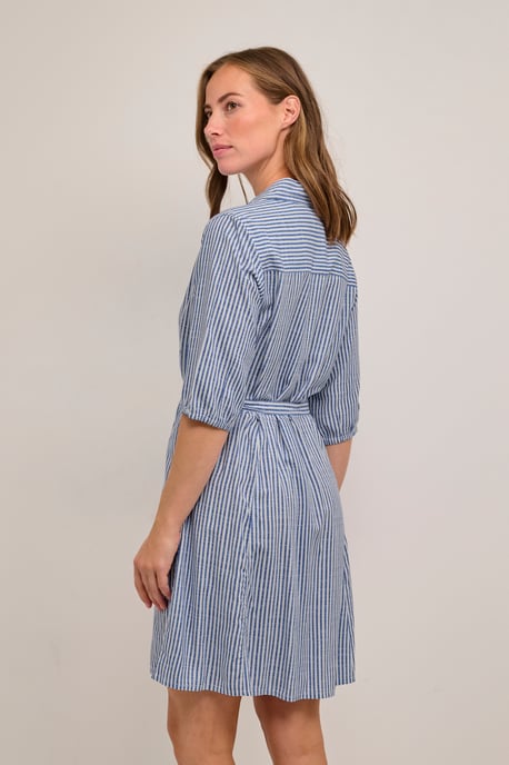 Jurk Feminine blue white - Image 5