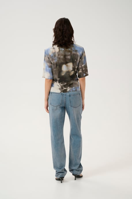 Blouse with short sleeve Regular fit - Image 3