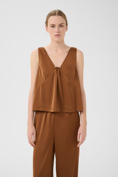 Sleeveless blouse Loose fit - Image 4