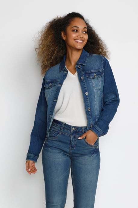 Denim jack Feminine blue - Image 5