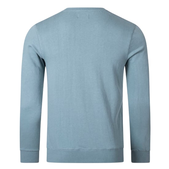 Aquascutum Active Stor Logo Blå Tröja - Image 2