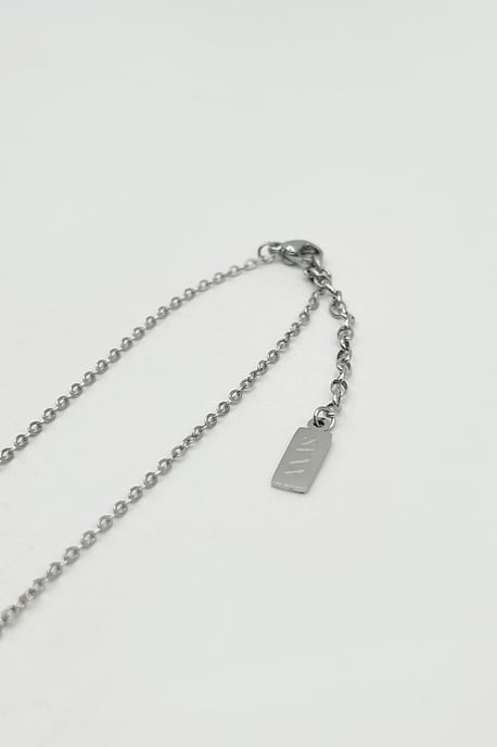 Mini Clover Necklace in Silver White with Gift Box - Image 5
