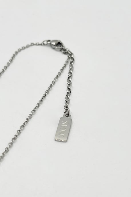 Double Heart Link Necklace - Gift Boxed - Image 2