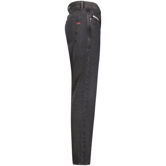 Diesel D-Viker Regular Fit svarta jeans - Image 5